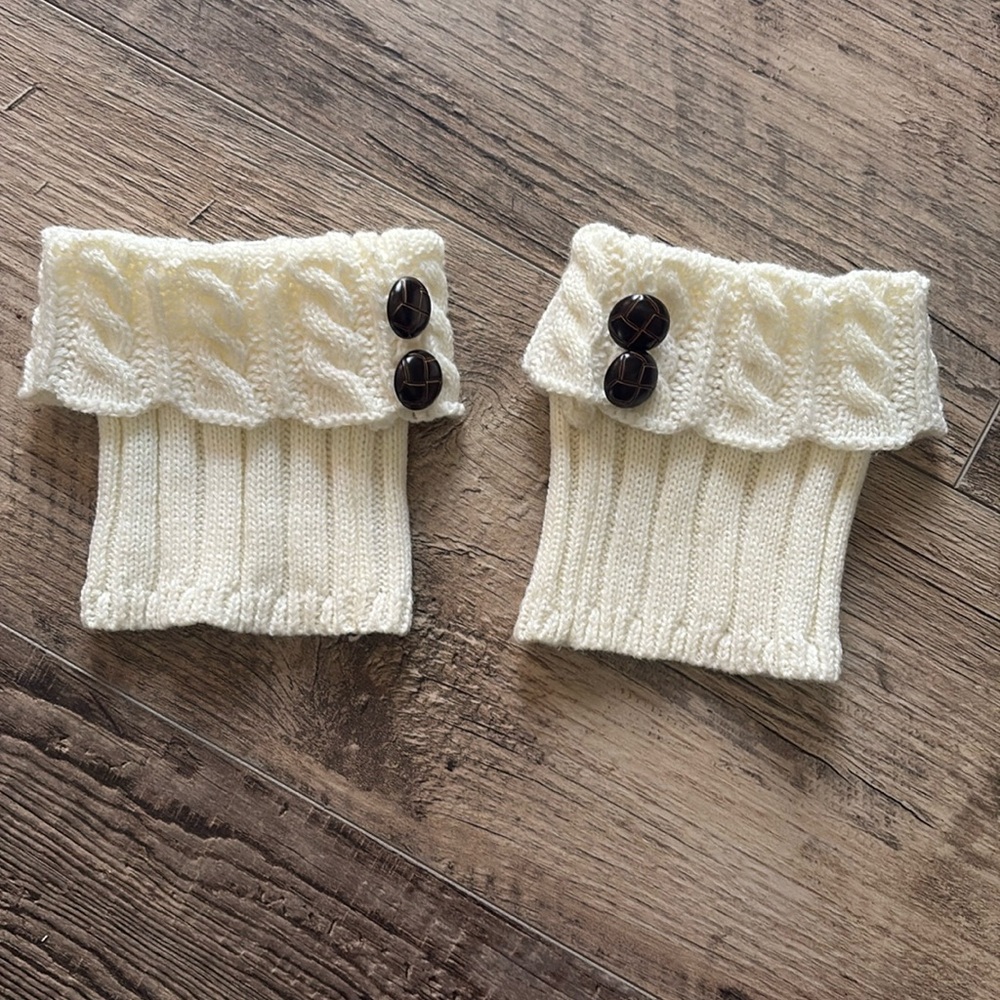 Knit Boot Cuffs NWOT